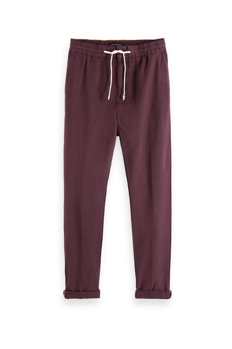 WARREN- CHIC BEACH PANT BORDEAUBERGINE 1
