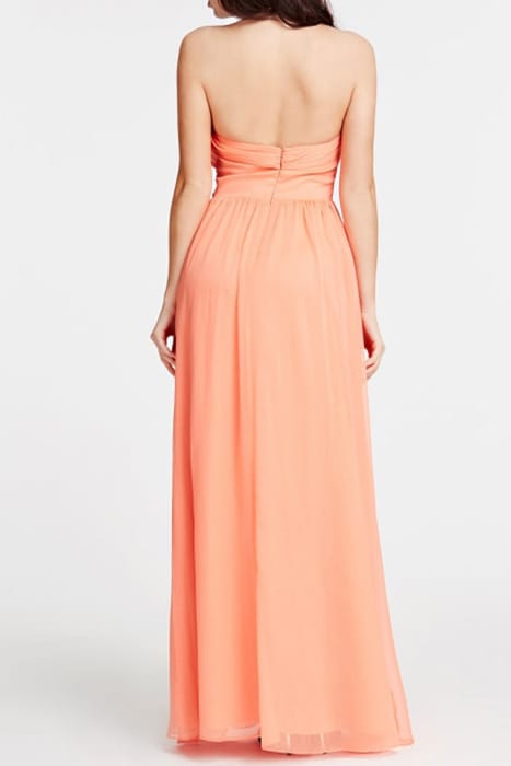 MARCIANO BY GUESS SMITTEN GOWN PEACH FLOWER 3