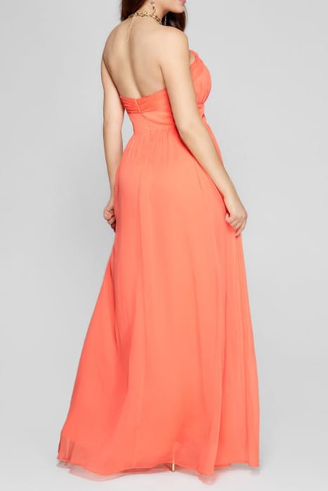 MARCIANO BY GUESS SMITTEN GOWN PEACH FLOWER 4