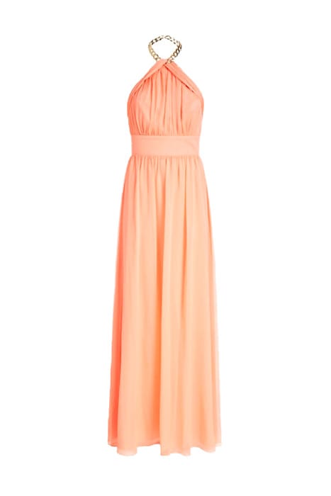 MARCIANO BY GUESS SMITTEN GOWN PEACH FLOWER 8