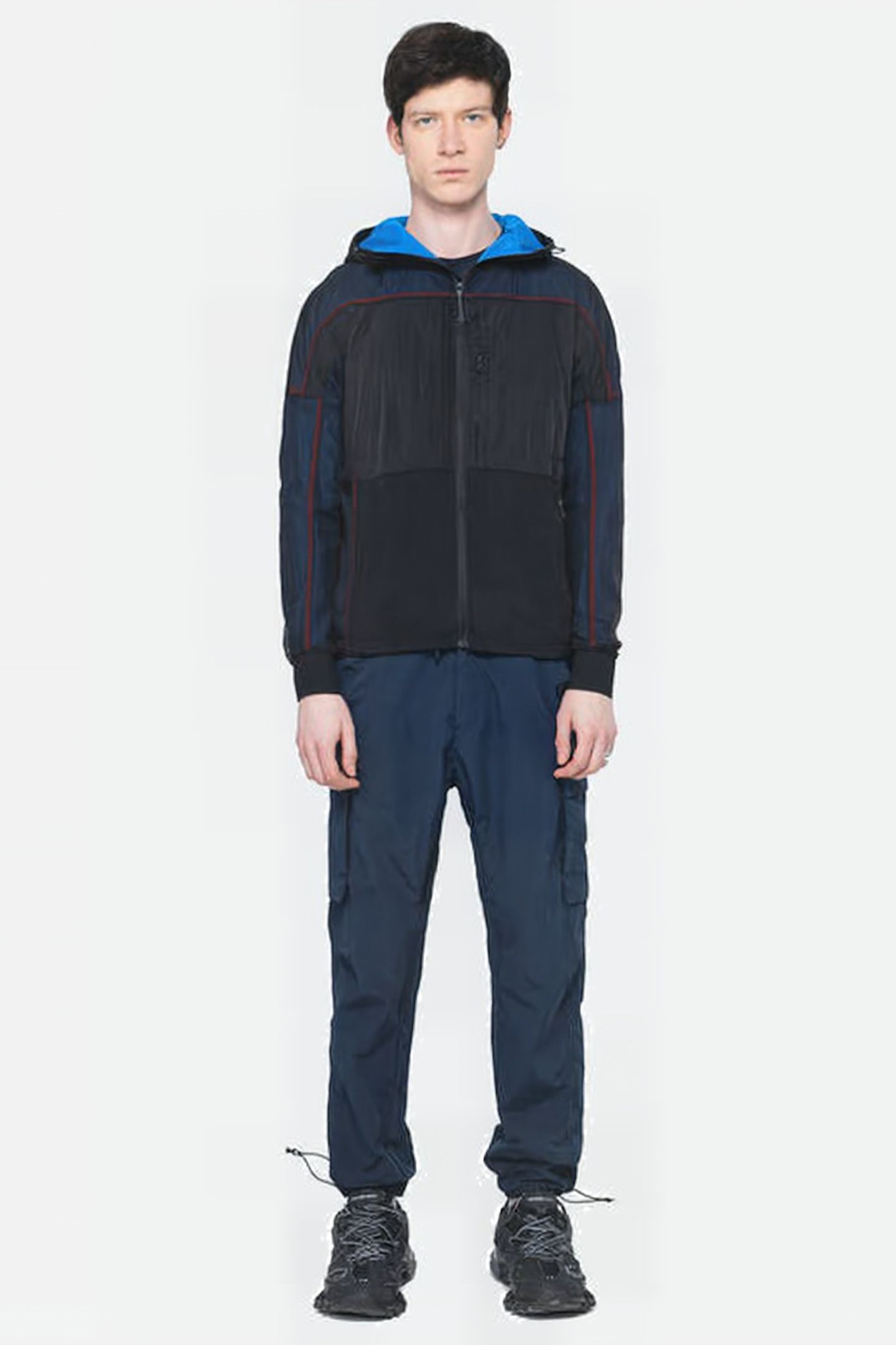 NM01 - ARGON BLACK BLUE MESH 1
