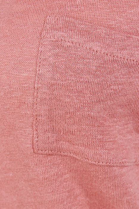 APPLIED CHEST POCKET SHIRT PINK 4