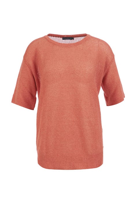CREW NECK LUREX SWT SS ORANGE 1