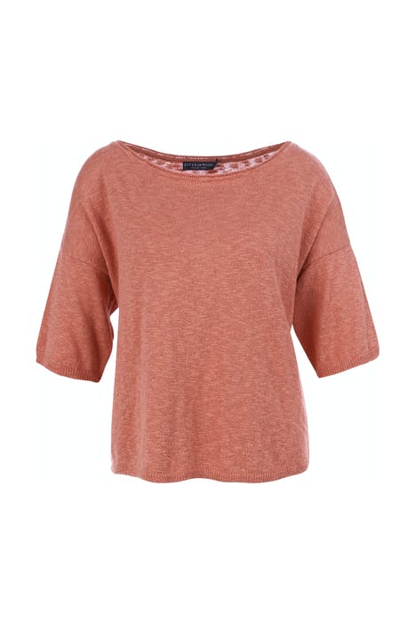 CREW NECK LOOSE SWT SS PINK 1