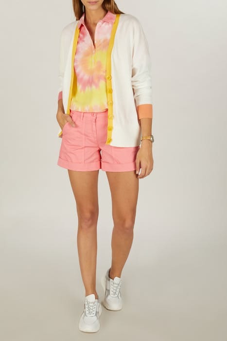 MULTICOLORED CARDIGAN BASE OFF WHITE 6