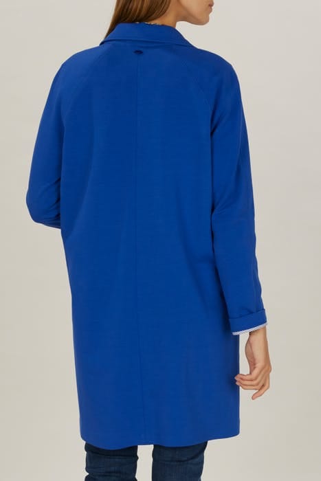 RAGLAN FLEECE COAT LS BLUE 3