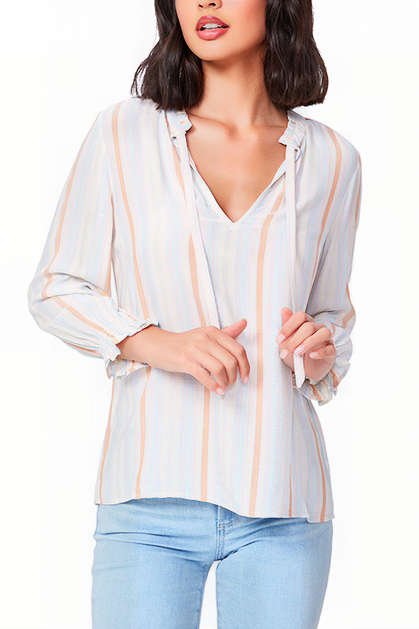 ERENNE BLOUSE AFTERGLOW MULTI 1