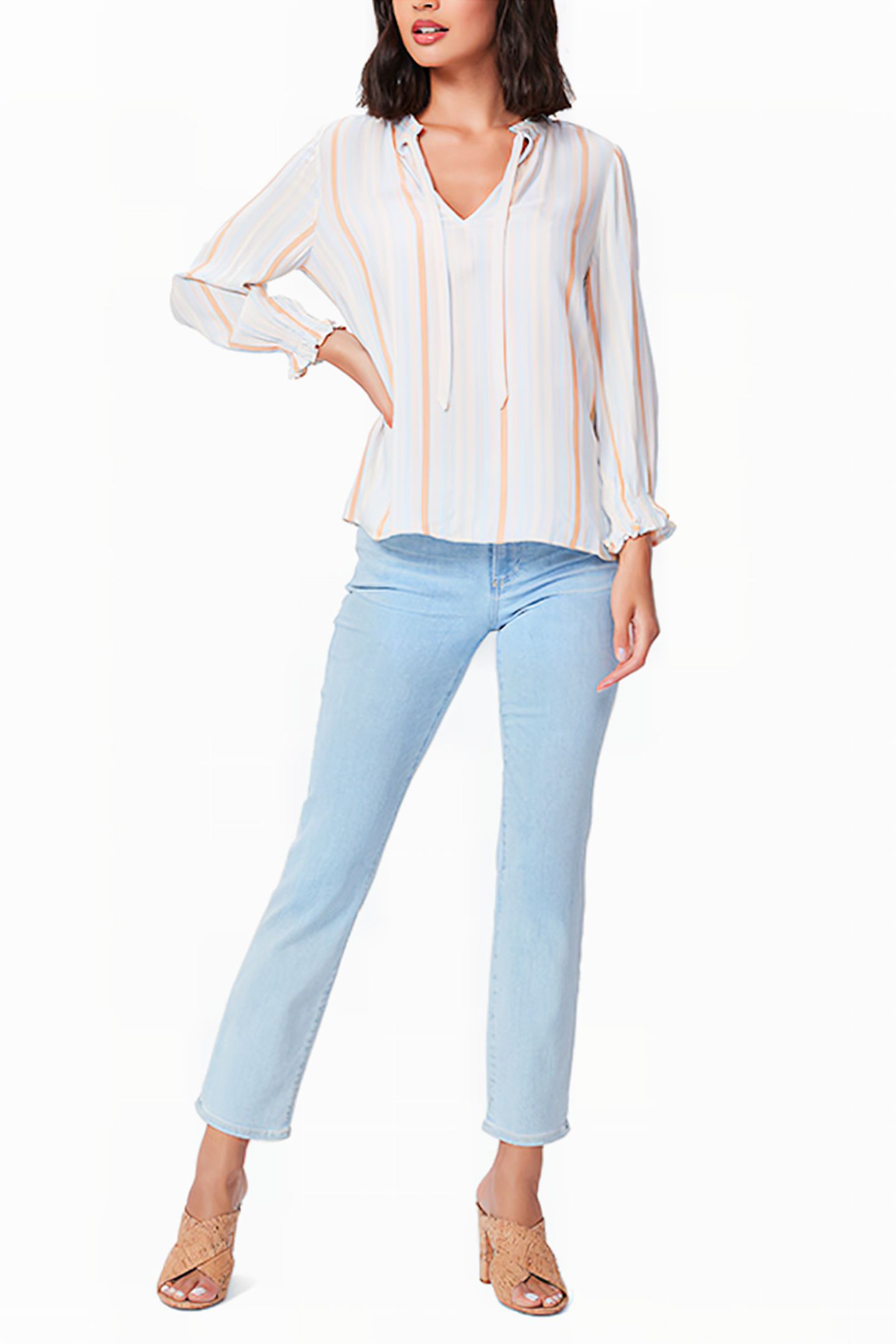 ERENNE BLOUSE AFTERGLOW MULTI 2
