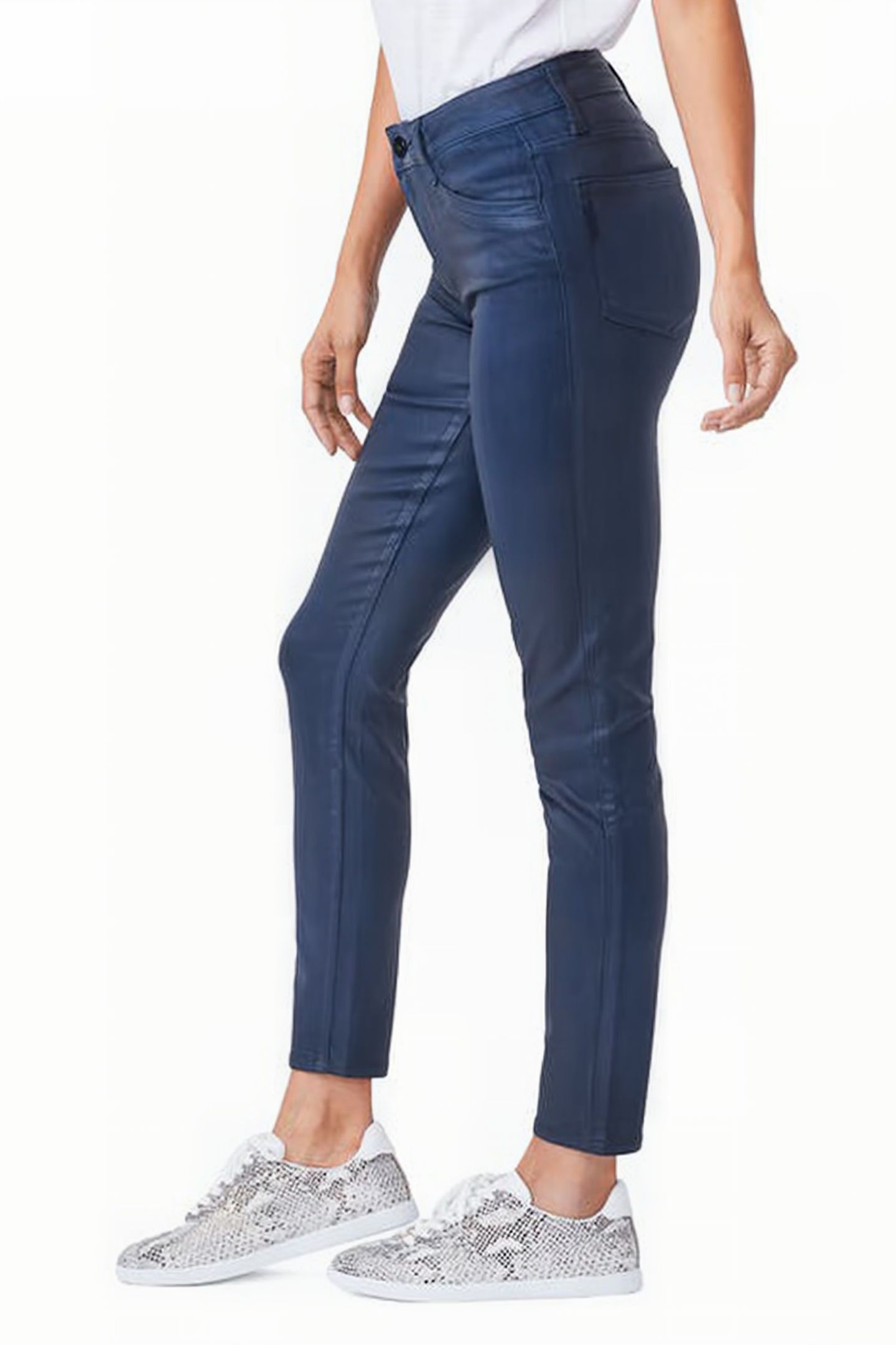 HOXTON ANKLE JOXXI POCKETS DEEP SAPPHIRE LUXE COATING 3