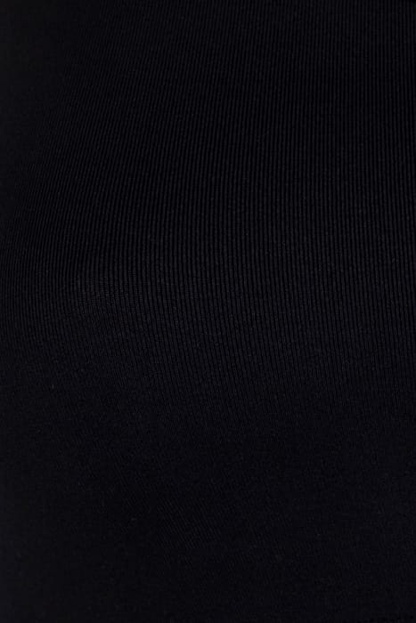 ASYMMETRIC CROP TOP BLACK 3