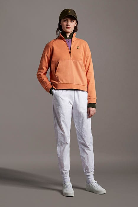 1/2 ZIP FUNNEL NECK DUSK ORANGE 4