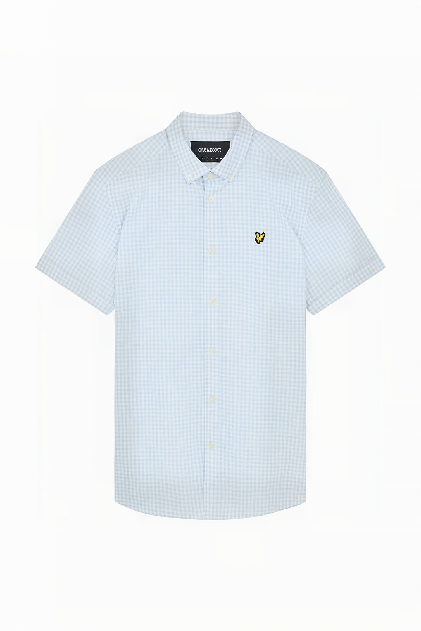 SS GINGHAM SHIRT DECK BLUE/ WHITE 4