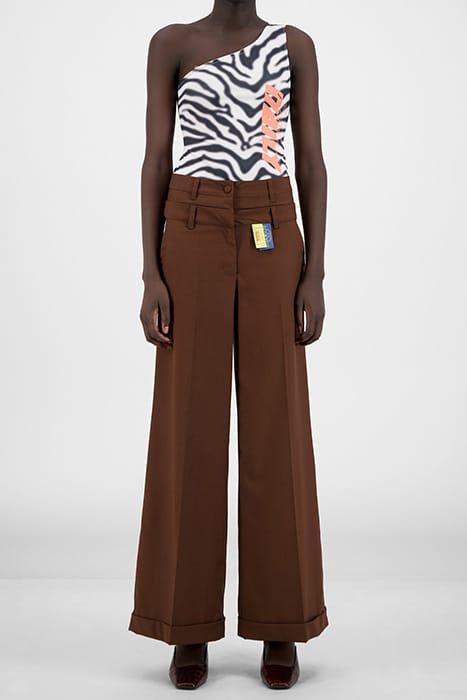 BROWN HECK PANTS 1