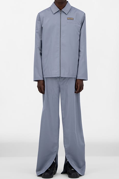 GREY BLUE JAMA PADDED JACKET 1