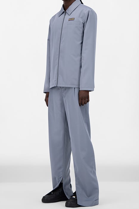 GREY BLUE JAMA PADDED JACKET 3