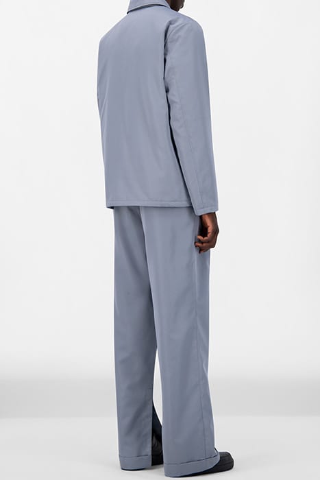 GREY BLUE JAMA PADDED JACKET 2