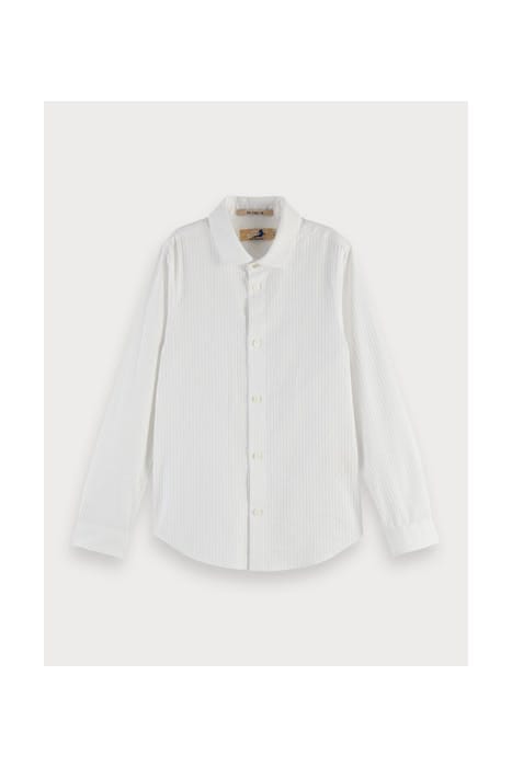 SLIM FIT - CEREMONIAL SHIRT OFF WHITE 1