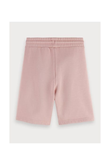 UNISEX ORGANIC SWEAT SHORTS MAUVE 2