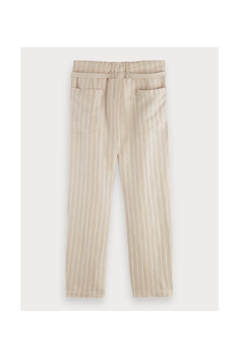 SEASONAL FIT- ECOVERO™ PLEATED STRIPED BEACH CHINO COMBO A 2