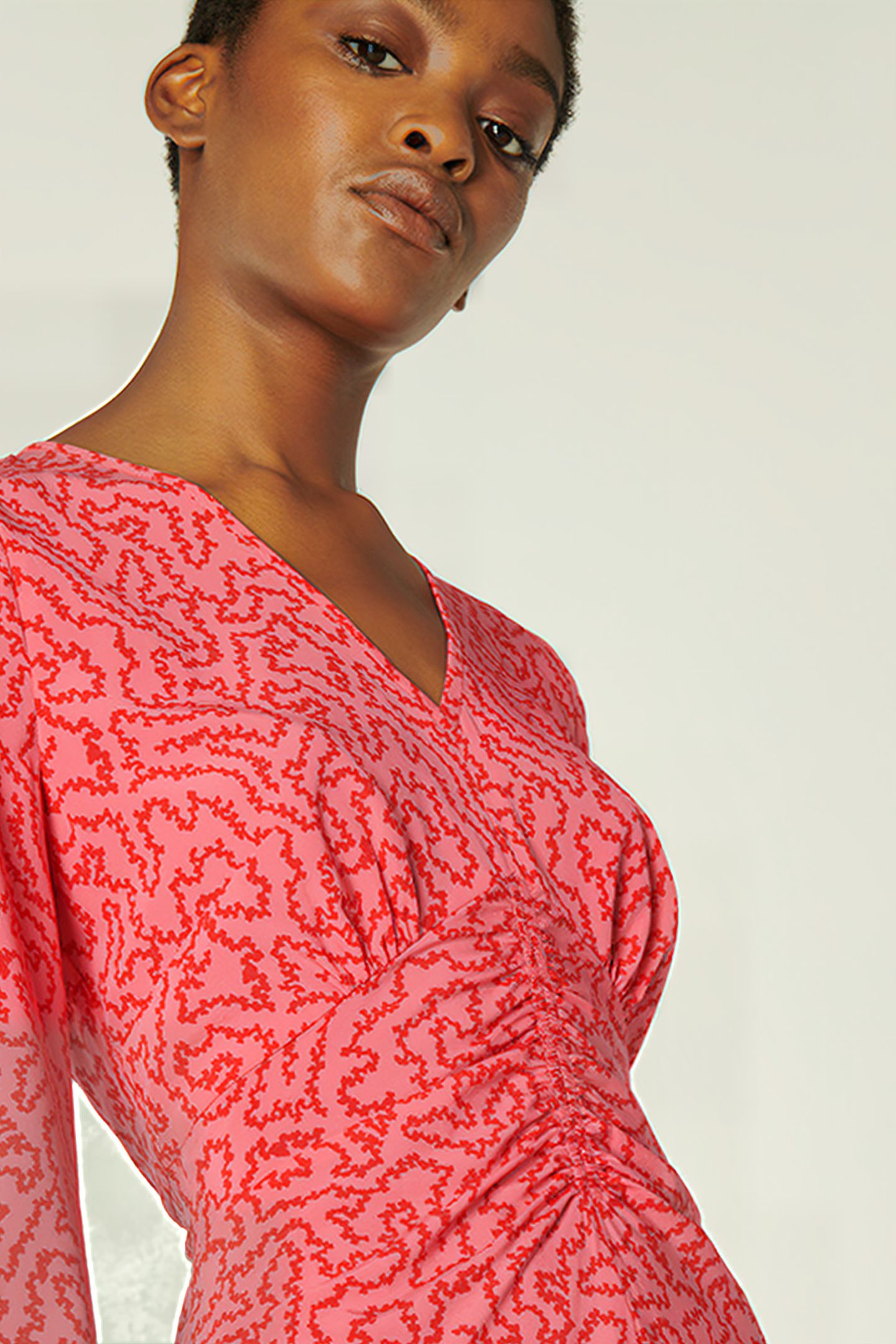 GABRIELLE MIDI DRESS MULTICOLOR 3