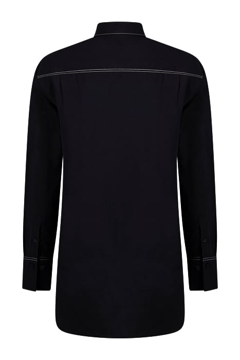 MANDY COTTON SHIRT NAVY 2