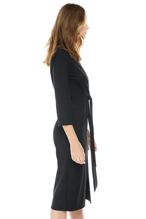 LONG DRESS CITROUILLE BLACK 3