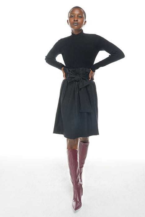 SKIRT CLEMATITE BLACK 1
