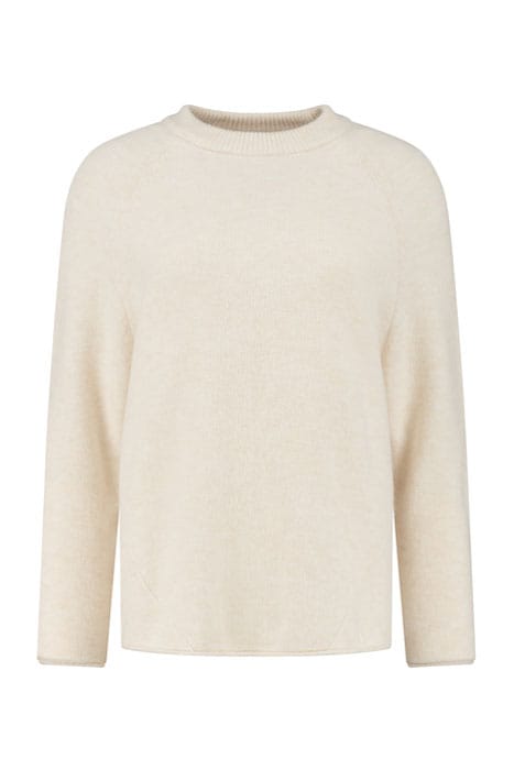 GIRLS JODY KNIT ANTIQUE WHITE 1