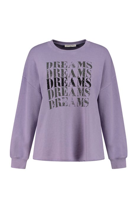 FENNA SWEAT PURPLE PLUM WASHED 1
