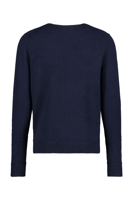 MCG SHIELD TOWEL LOGO CNECK SWEATER BRIGHT NAVY 2
