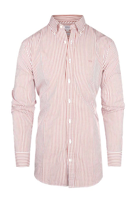 MCG RF BOLD STRIPE SHIRT BURNED RED 1