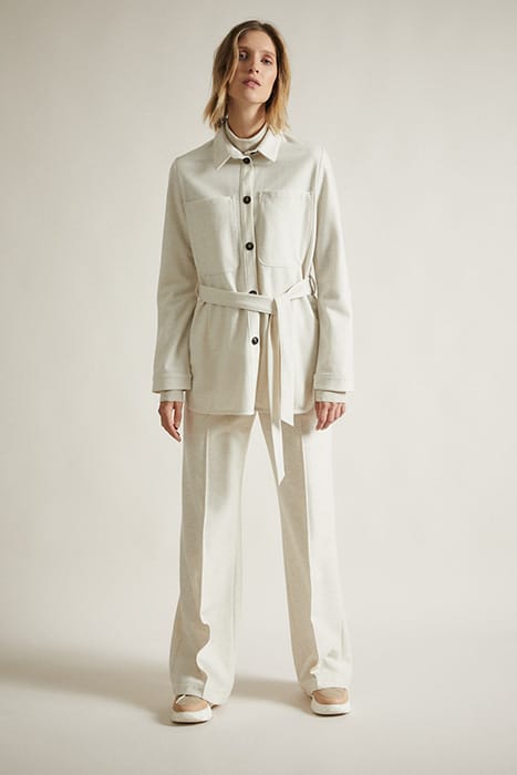 HEMDJACKE CREAM MELANGE 1