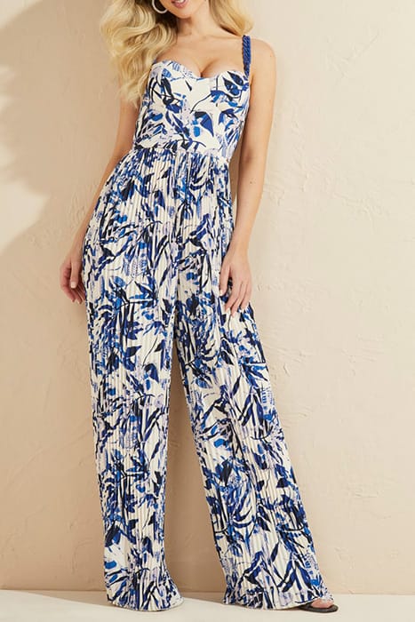 MARCIANO BY GUESS MODERN FOIAGE PLEATED JUMPSUIT MODERN FOLI 2
