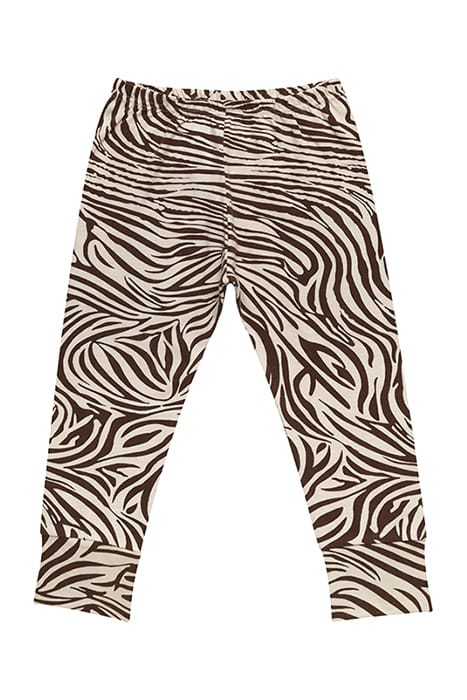 LEGGING ZEBRA BROWN/ECRU 1