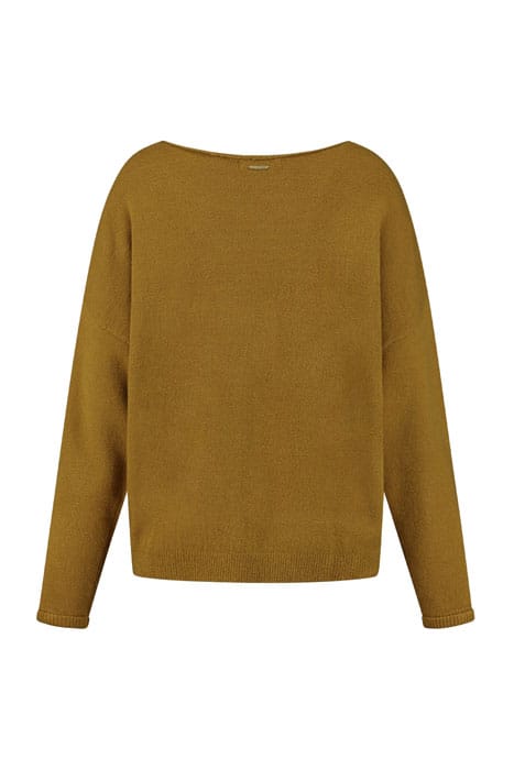 GIRLS ZANE KNIT COZY BROWN 2
