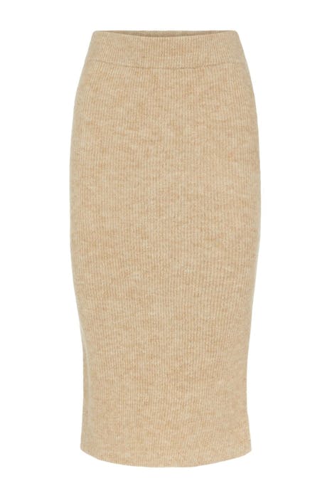 PCFANNA HW MIDI KNIT SKIRT BC PEBBLE 4