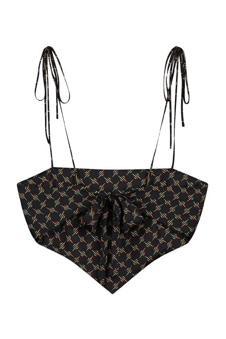 BLACK MONOGRAM RERISE TOP 3