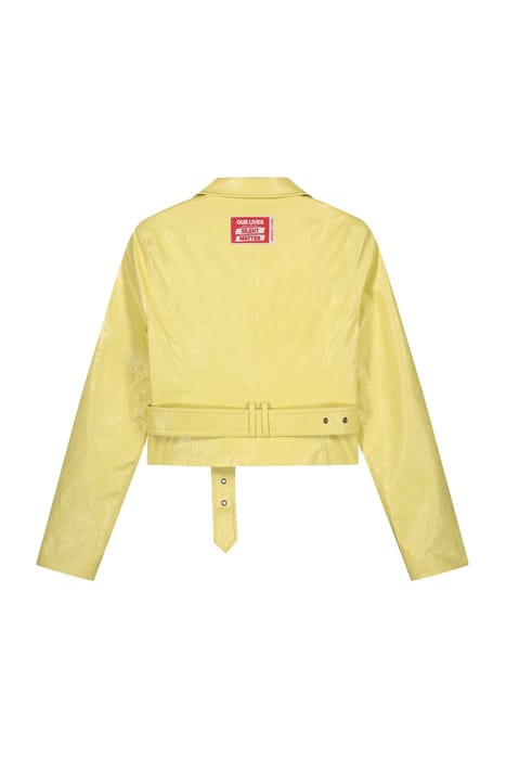 YELLOW OSTRICH KALAT BLAZER 4