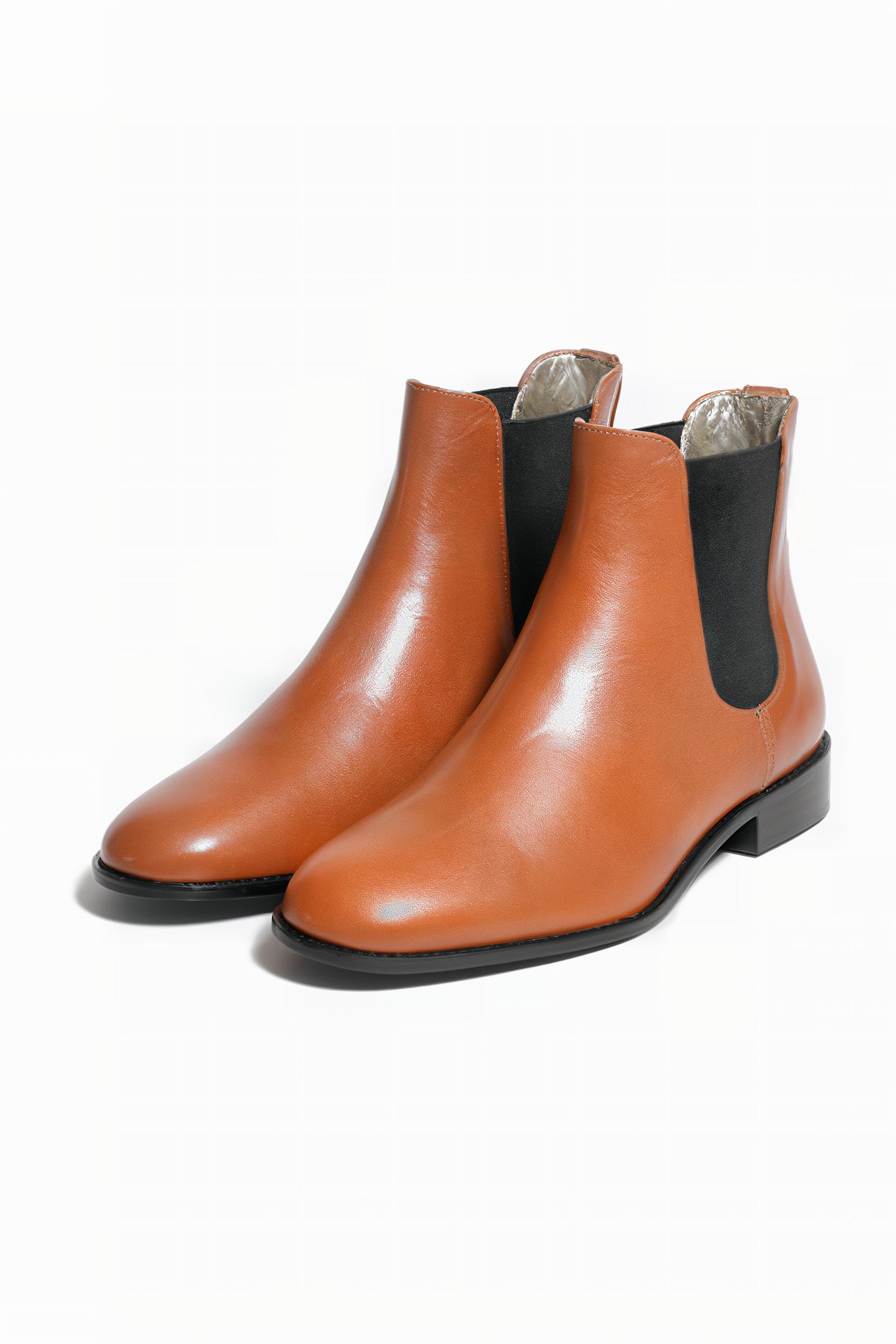 CHELSEA BOOTS LEATHER CHESTNUT 3