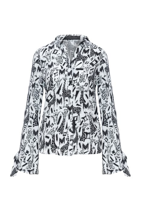 GIRAFFE PRINT BLOUSE GIRAFFE PRINT 1