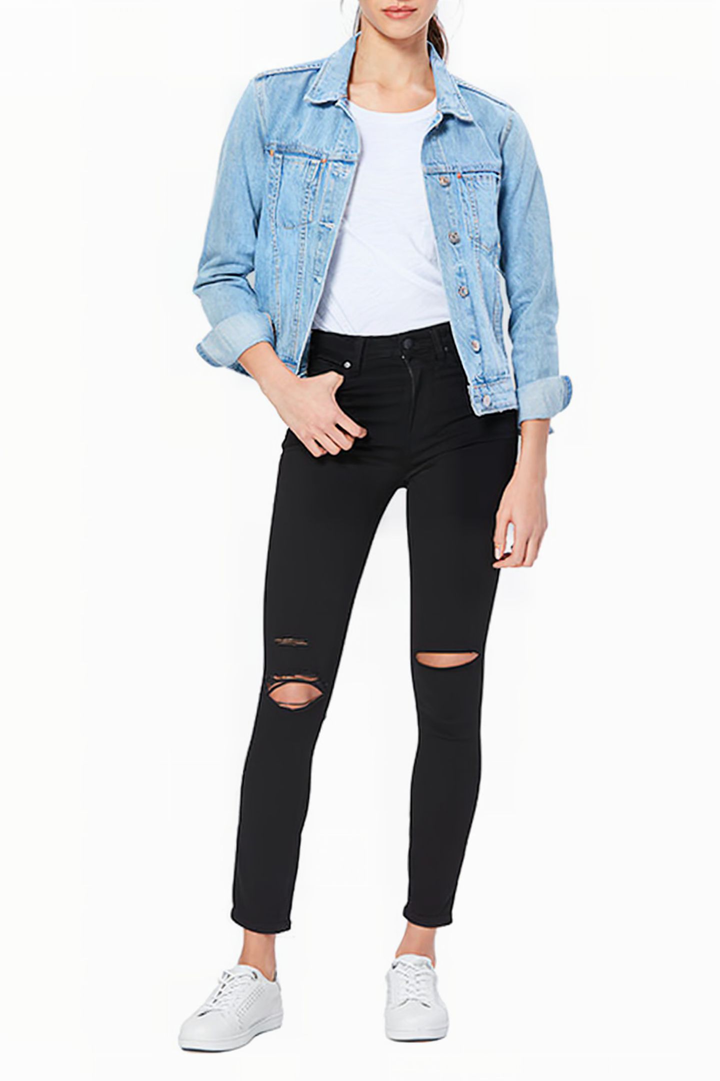 MARGOT ANKLE BLACK ANCHOR DESTRUCTED 2