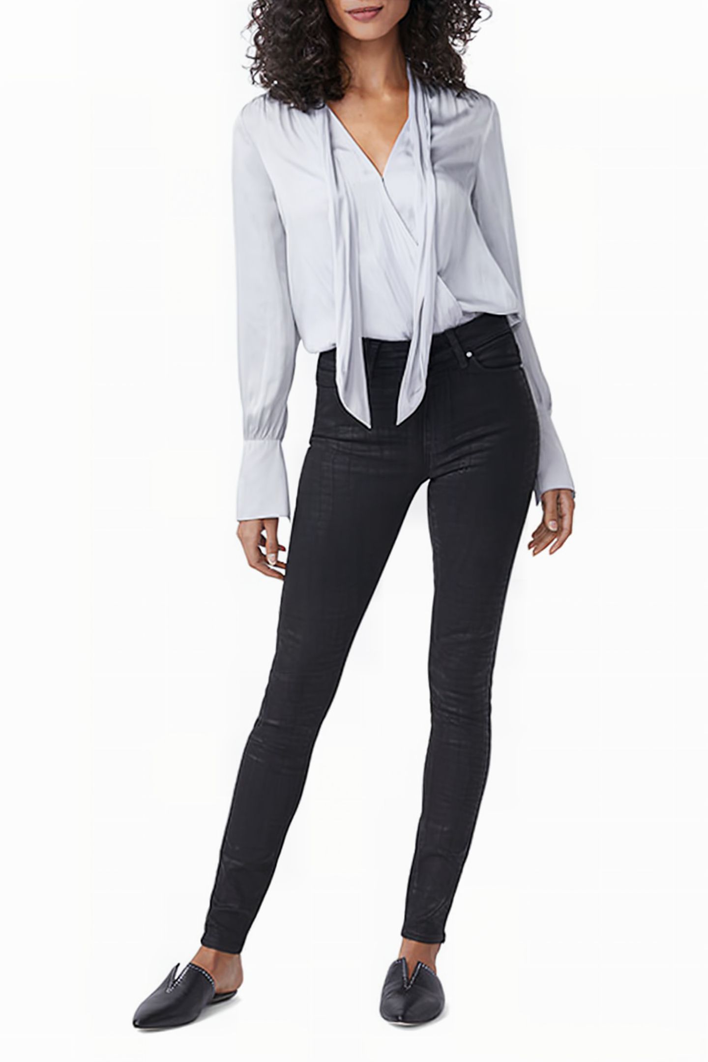 HOXTON ULTRA SKINNY BLACK CROC COATING 1