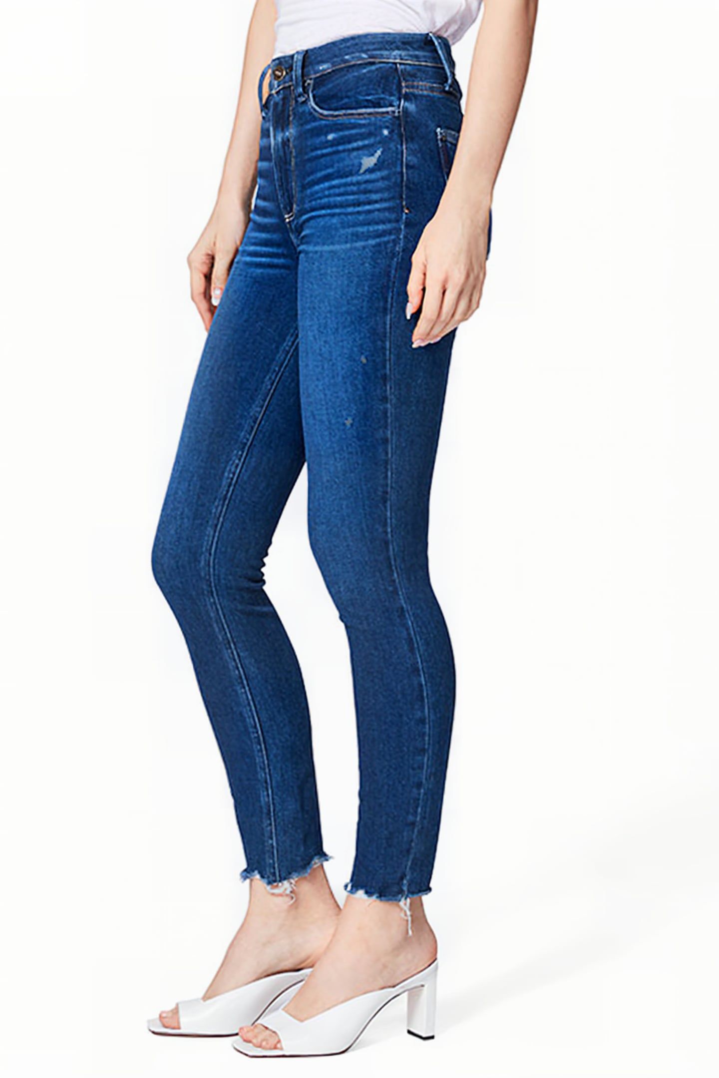 MARGOT ANKLE ACOUSTIC DISTRESSED TUNED HEM 4