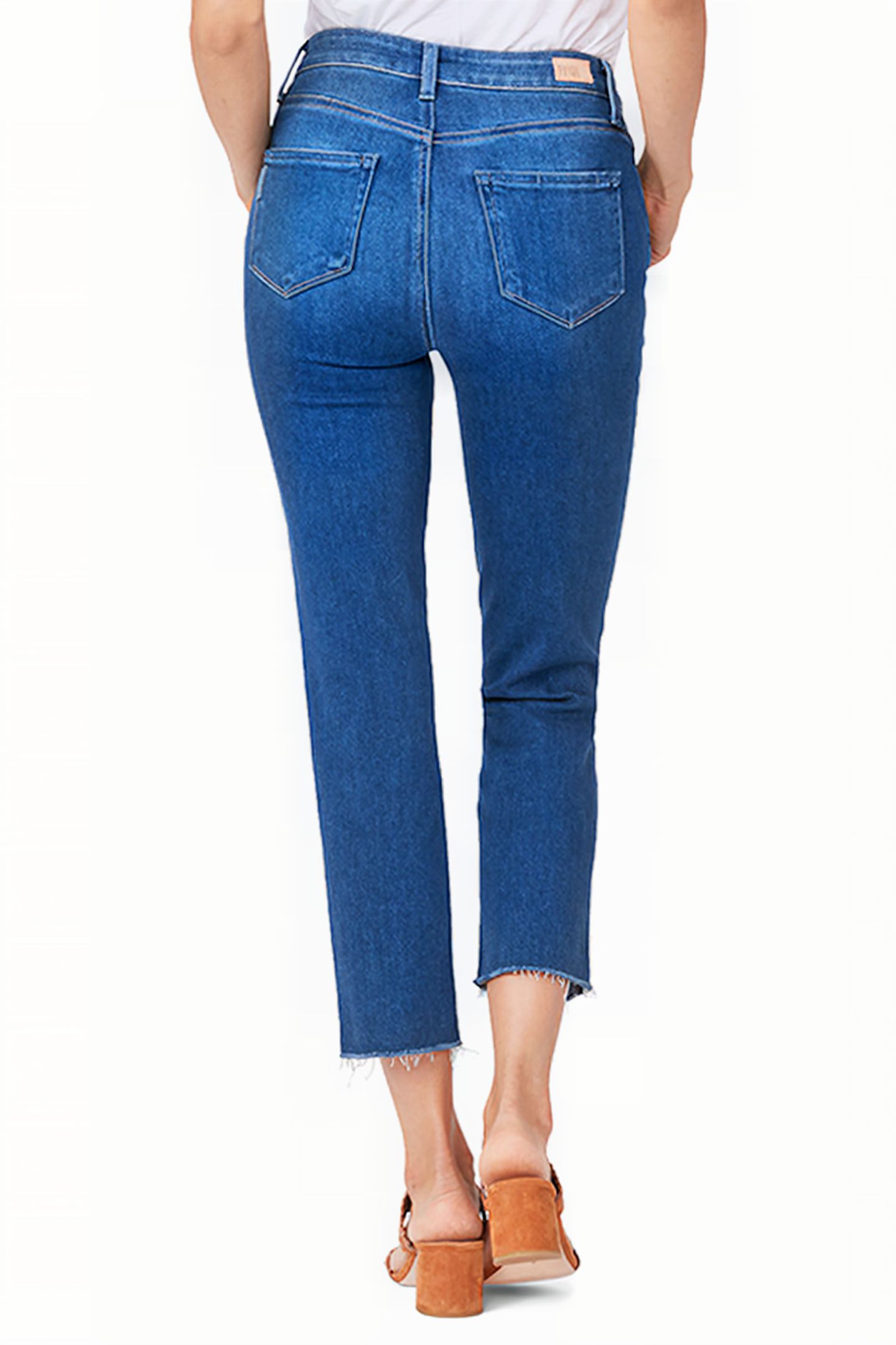SARAH SLIM CROP RAW HEM STARCROSSED 2