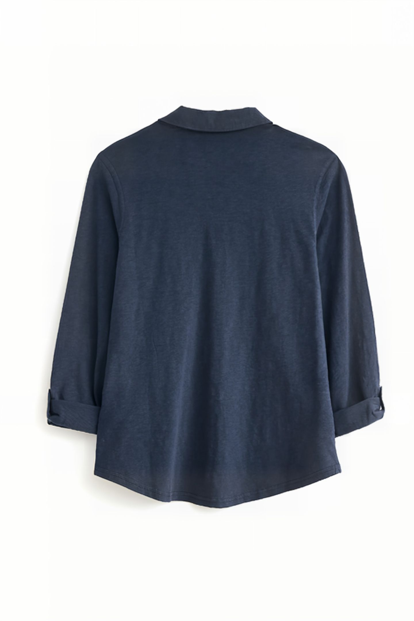 ANNIE PRINTED JERSEY SHIRT FRENCH NAVY 6