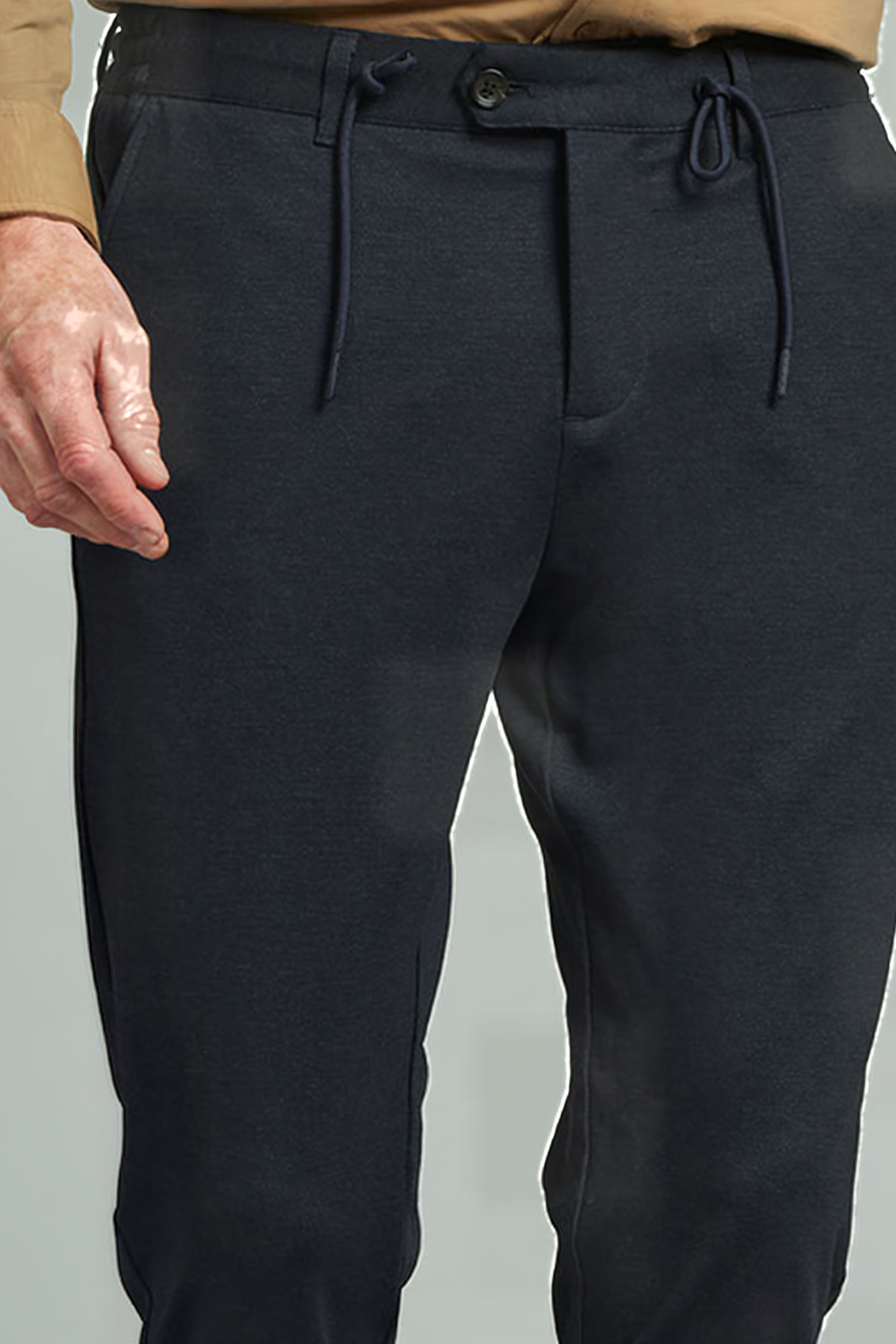TAPERED JOGGER MINI PATTERN SWEAT DK. NAVY 4