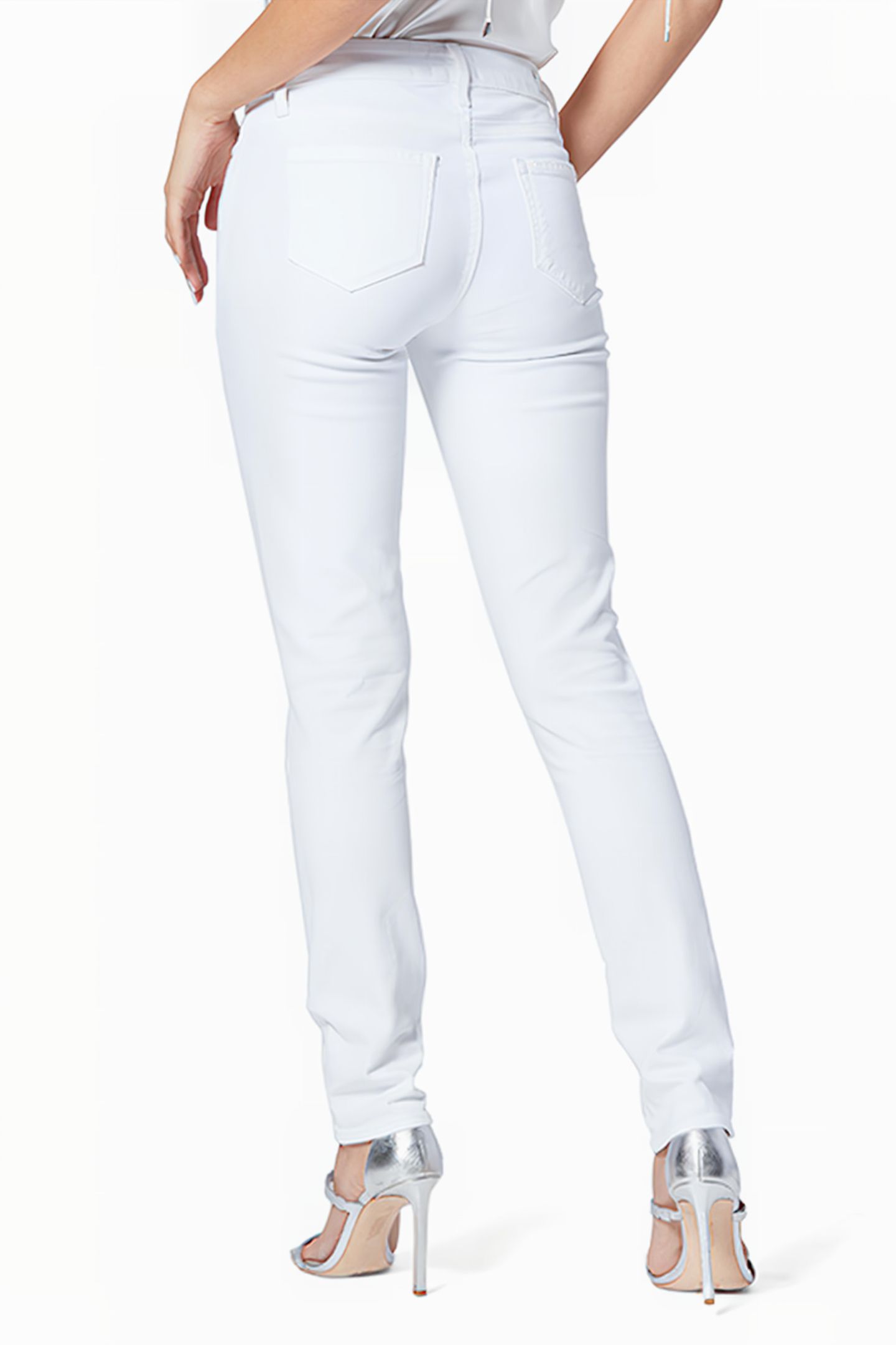 SKYLINE ANKLE PEG CRISP WHITE 2