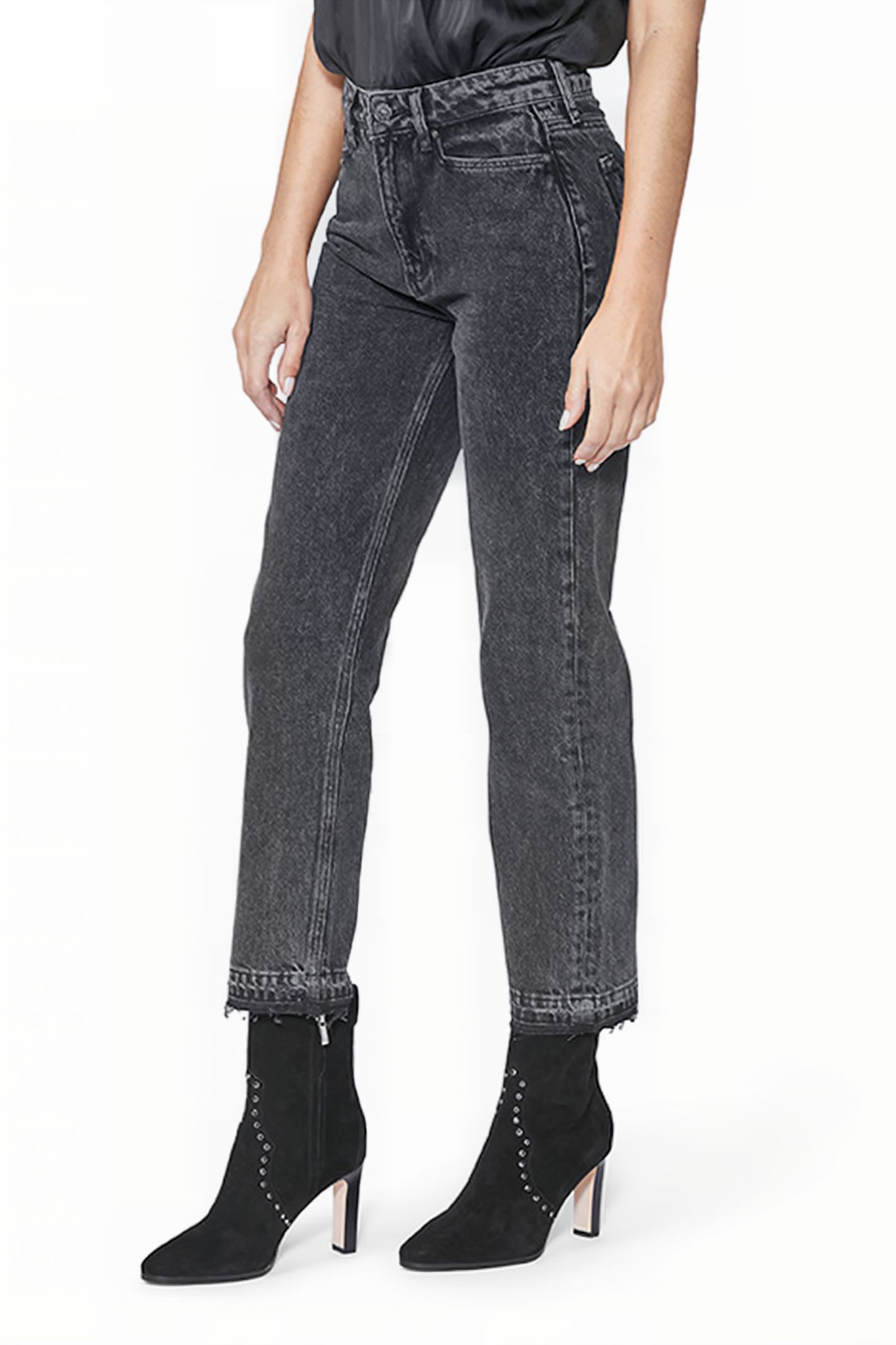 SARAH STRAIGHT ANKLE UNDNE HEM PRISCILLA DESTRUCTED 5