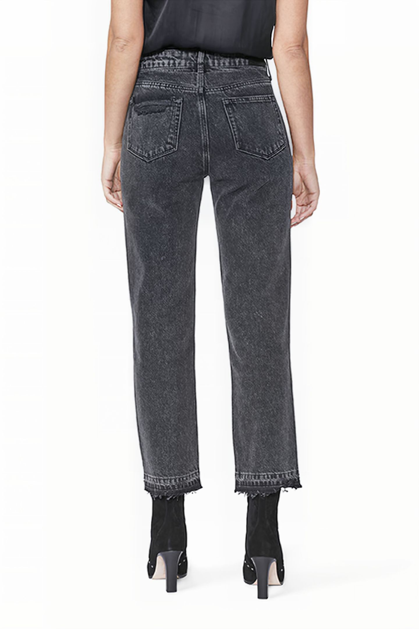 SARAH STRAIGHT ANKLE UNDNE HEM PRISCILLA DESTRUCTED 2