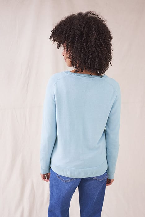 LULU CARDI  BLUE 3